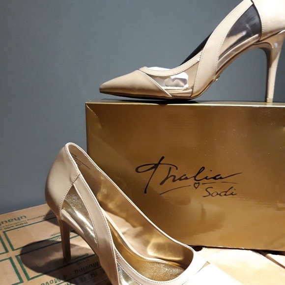 Thalia Beige Pump - Picture 1 of 2